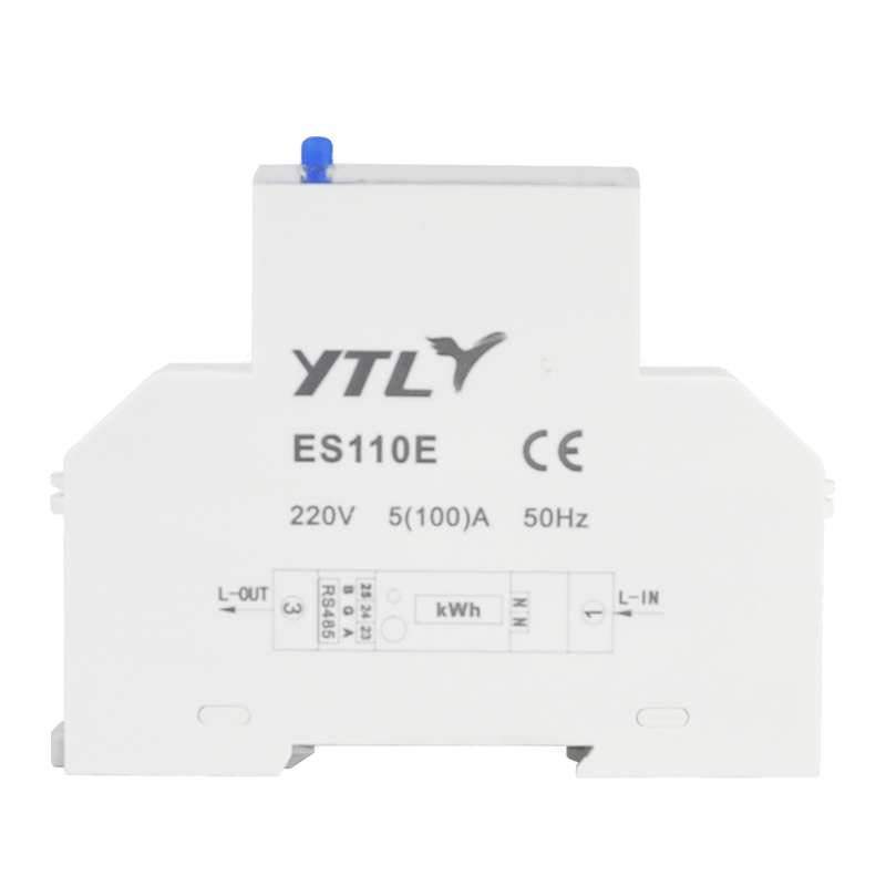 Multifunkčný digitálny jednofázový elektrický merač Din Rail